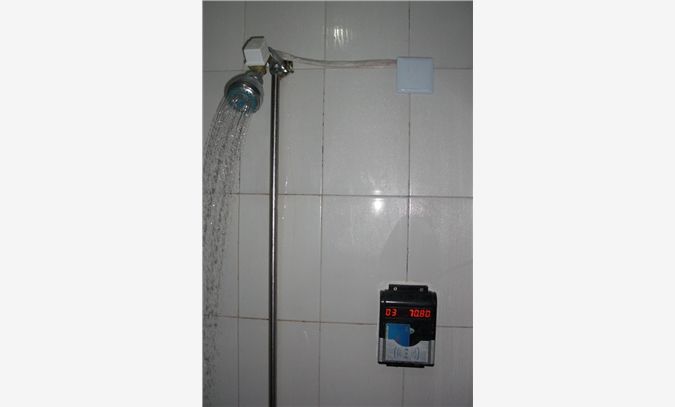 浴室刷卡计量水控机，浴室水控机安图1