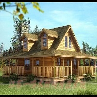 南方松木质房子图1