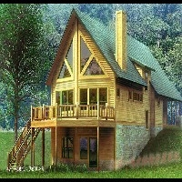 木质别墅建筑