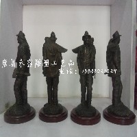 消防员雕塑图1