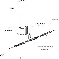 防震鞭 螺旋减震器图1