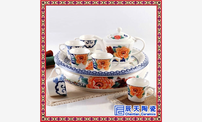 陶瓷茶具订做  茶具批发