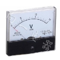 69C13-V方形表/指针式直流电压测试表 电工测量仪表图1
