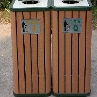 【滁州木塑垃圾桶价格，滁州木塑垃圾桶批发】天怡供应