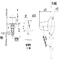 配电柜门锁MS172图1