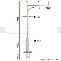 监控杆图1