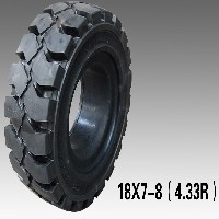 18x7-8叉車實(shí)心輪胎||18x7-8叉車輪胎-眾和輪胎