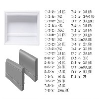 线条路沿石模具厂家图1