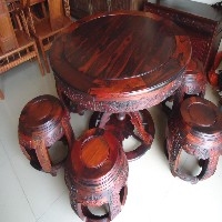 餐厅系列休闲红木家具