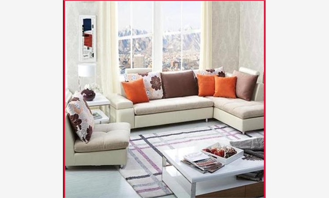 欧式沙发客厅实木皮布沙发组合家具