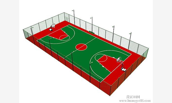 天津宝坻建造塑胶篮球场、武清硅
