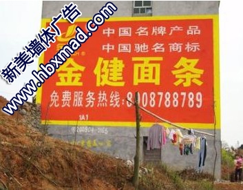 重庆达州墙体广告发布