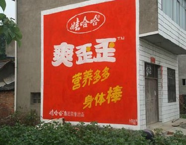 安徽墙体广告