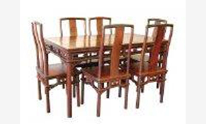 新款红木餐桌 餐桌餐椅 长方形饭图1