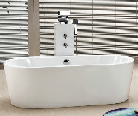 现代简约独立浴缸
