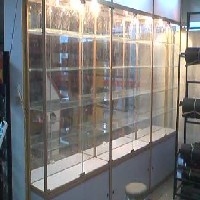 铝合金玻璃货架