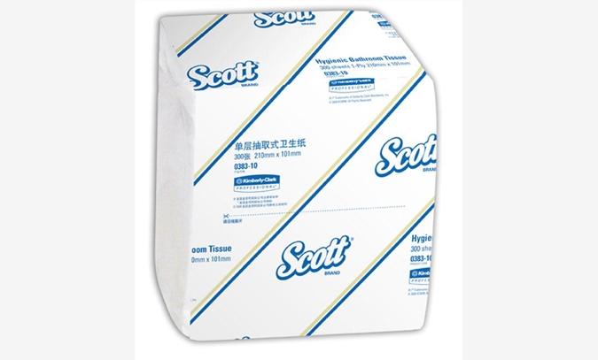 金佰利——单层抽取式卫生纸