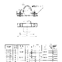 A3导向管卡，A4紧固管卡图1