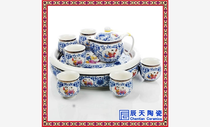 陶瓷茶具 景德镇骨质茶具图1