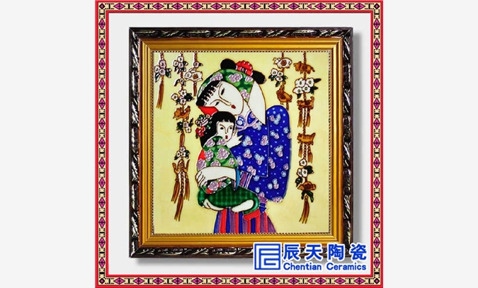 陶瓷瓷板画 陶瓷欧式瓷板画