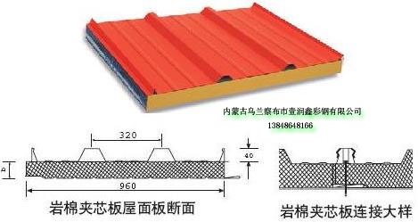 彩钢夹芯板图1
