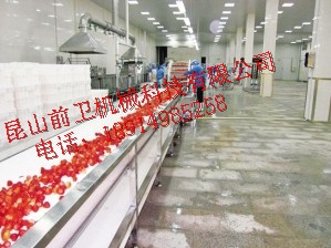 糖水草莓生产线