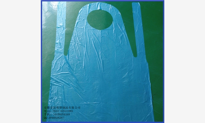 厂家专业生产一次性围裙 pe塑料