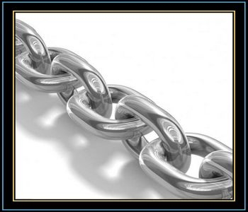 锰钢发黑起重链条|非标准起重链条图1
