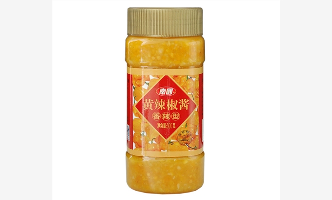 海南特产南国食品牌黄辣椒酱香辣