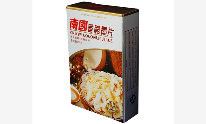 海南特产南国食品牌香脆椰子片