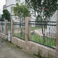 铁艺厂区护栏|铁艺组装围栏|铁艺组装围墙