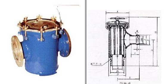 青铜海水滤器