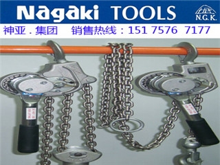 日本NGK铝合金手扳葫芦图1