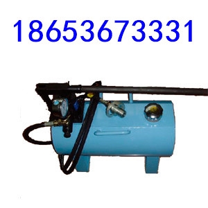 手动乳化液泵 KS20B-B型图1