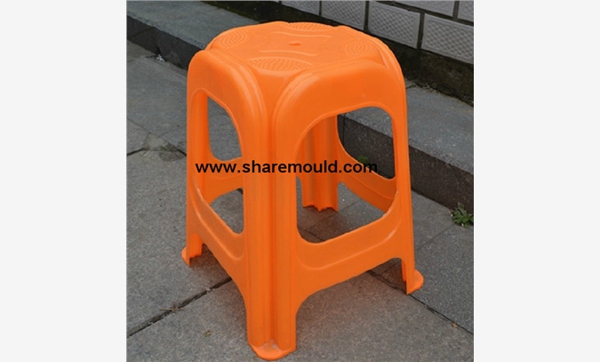 塑料凳子模具图1