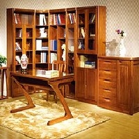 实木书柜