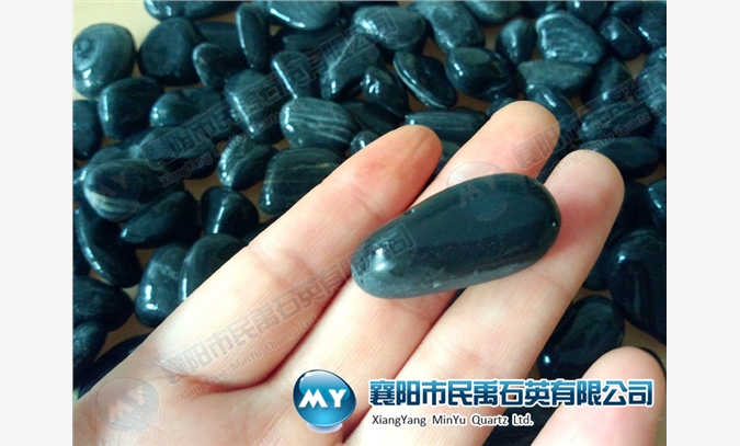 潜江黑色鹅卵石3-5cm便宜