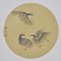 吳冰花鳥畫