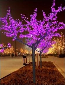 户外仿真紫色树 定制仿真紫色树厂