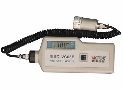 VM63A便携式数字测振仪图1