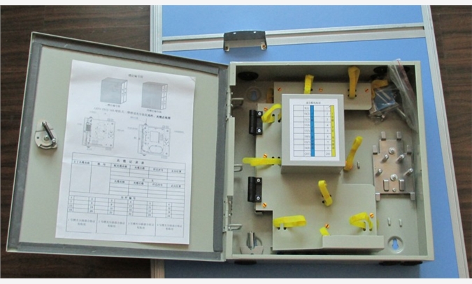 二槽道SMC光纤入户箱图1