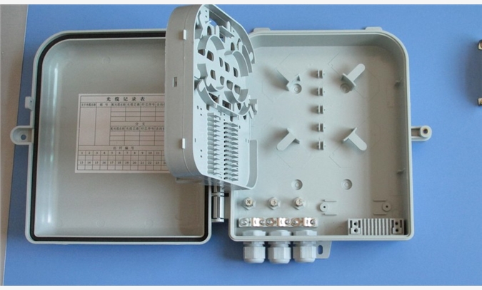 二槽道SMC光纤分路箱图1