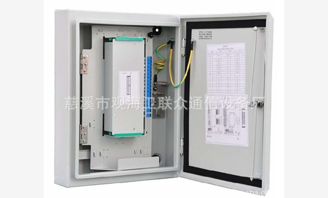 二槽道SMC光纤分路箱图1