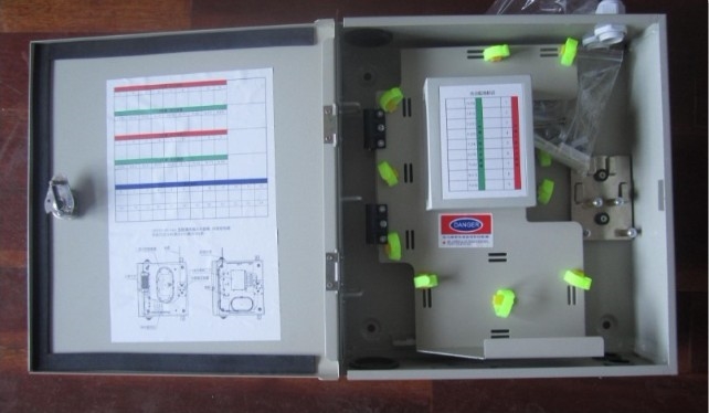 二槽道SMC光纤分路箱图1