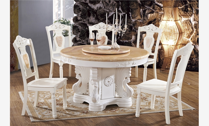 中式 欧式 实木 大理石餐桌餐椅