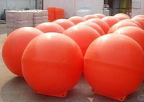 供应400mm水上浮球 滚塑浮球