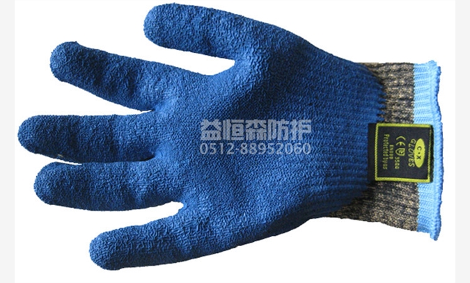 E-CX4 进口迷彩乳胶防割手套