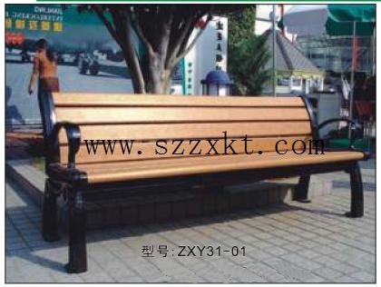 广西环保塑木休闲椅