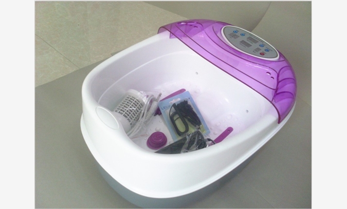 紫色排毒仪器 排毒仪洗脚盆图1