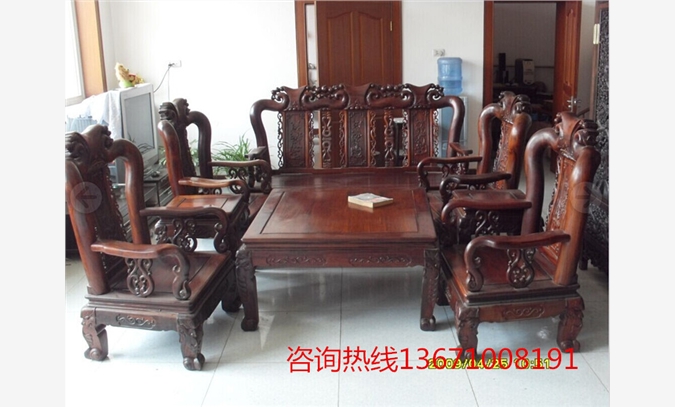 客厅家具组合丨实木客厅套装丨北京